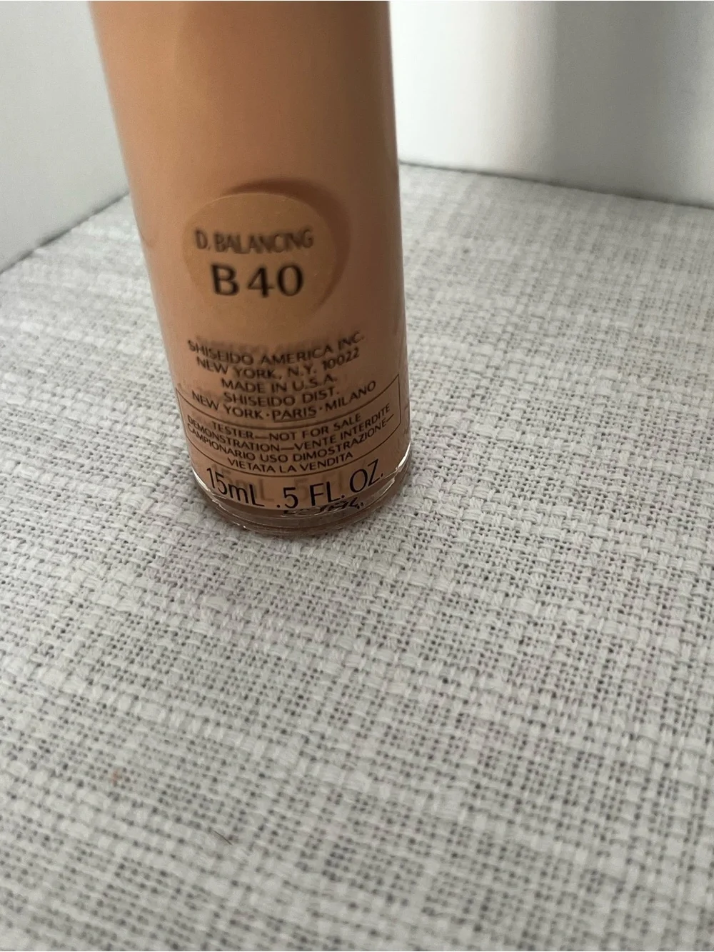 Shiseido The Makeup Dual Balancing Foundation - B40